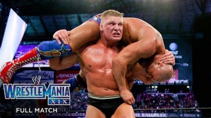 Kurt Angle vs Brock Lesnar