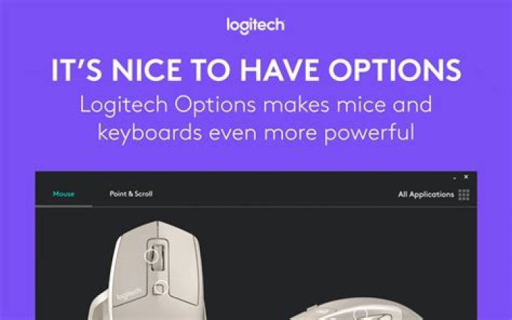 Logi Options+ app running on a Mac.