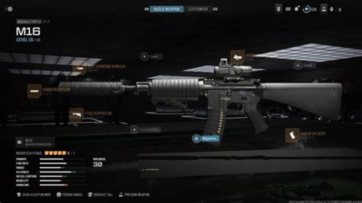 M16 loadout