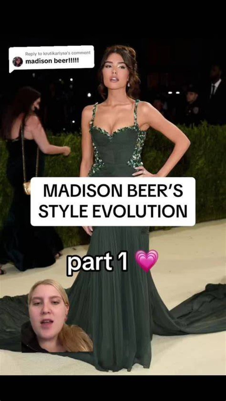 Madison Beer greenscreen