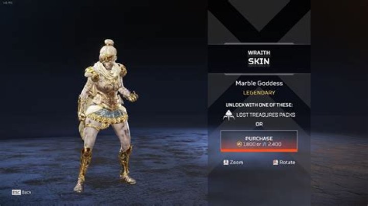 Marble Goddess Wraith skin