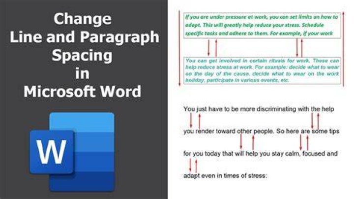 Microsoft Word Paragraph Line Spacing