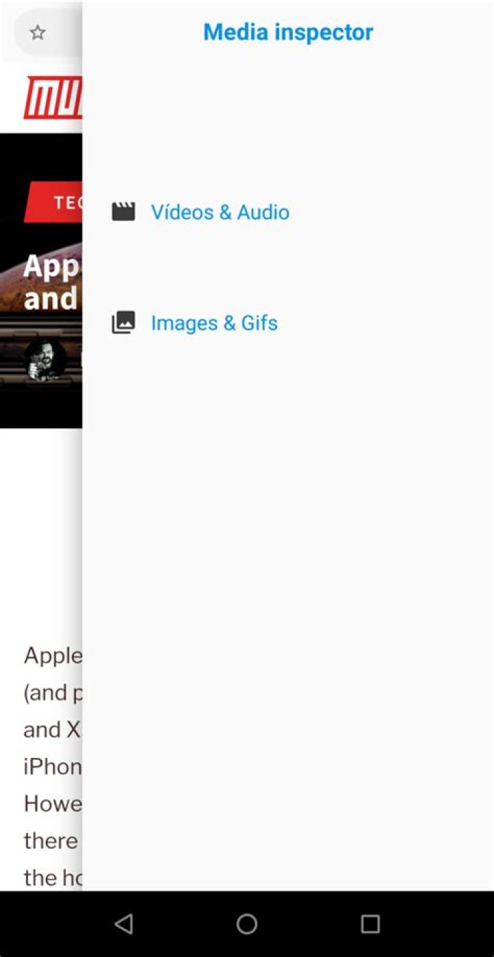 monument browser media inspector