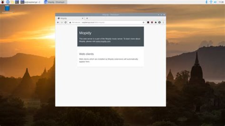 Mopidy web without UI