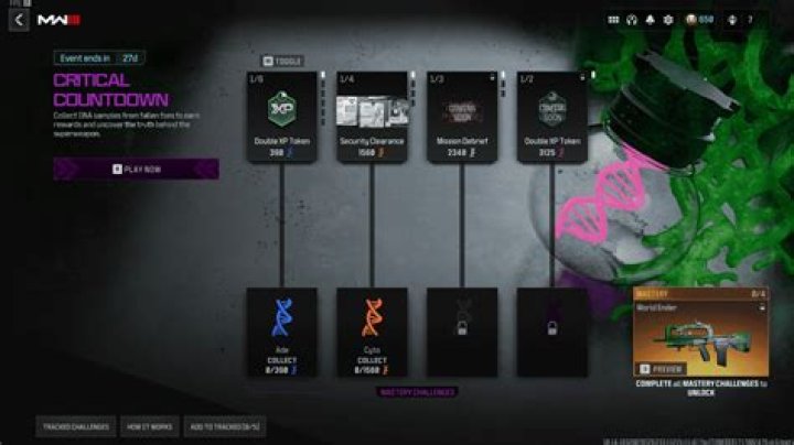 MW3 Altered DNA sample