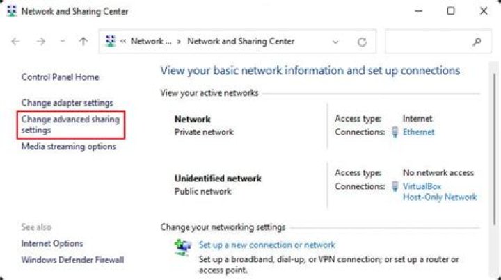 network-and-sharing-center