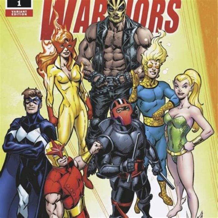 Night Thrasher, Firestar, Range, Speedball, Namorita, and Silhouette &mdash; along with five new heroes &mdash; pose on the cover of New Warriors #1, Marvel Comics (2020). 