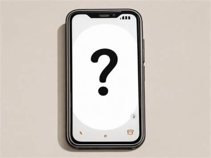 phone question mark