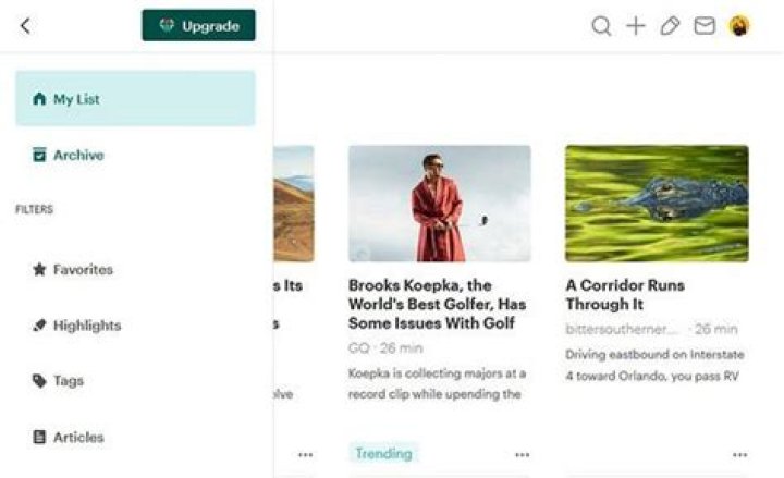 Pocket versus bookmarks - Pocket archive