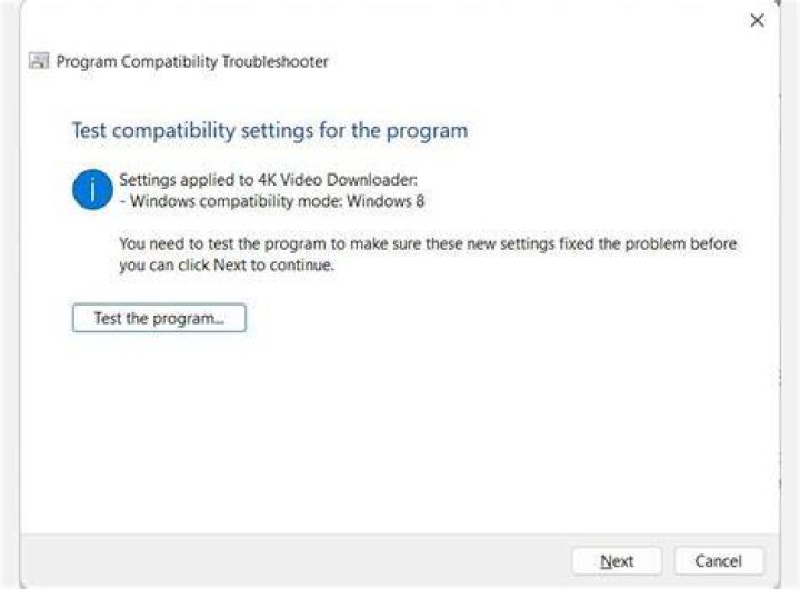 Program Compatibility Troubleshooter Windows