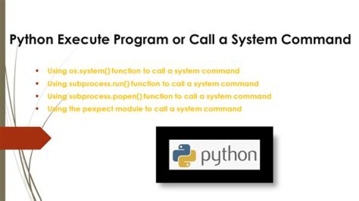 python subprocess call system command