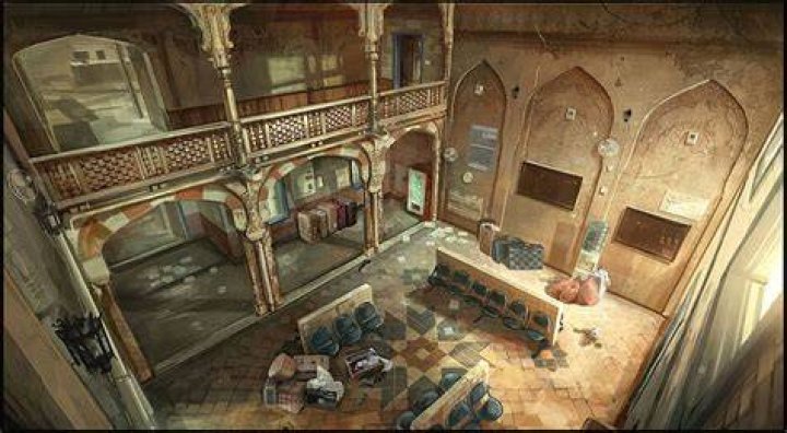 Rainbow Six Border balcony inside