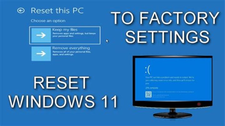 reset all settings