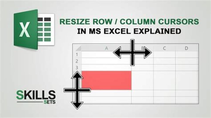 Resizing columns on Microsoft Excel