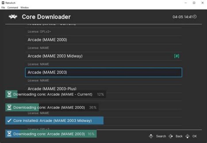 Retroarch Downloading Cores