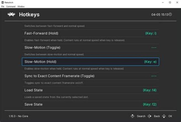 Retroarch Settings Input Hotkeys