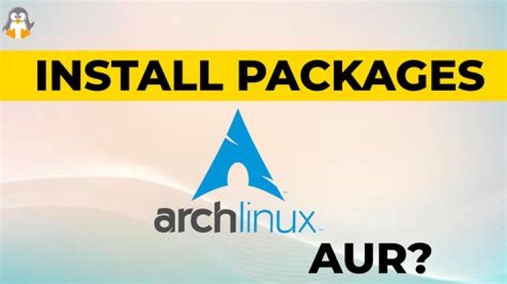 search for packages on arch linux