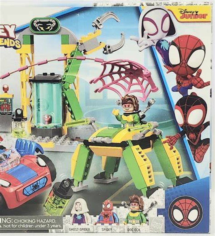 SpiderMan at Doc Ock&rsquo;s Lab 10783 SpiderMan Buy online at the
