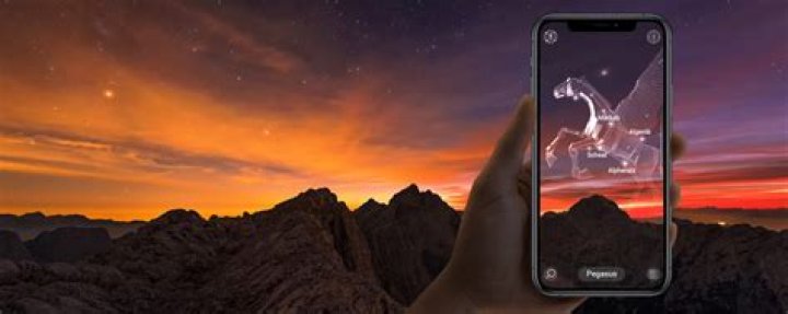 Star Walk 2 augmented reality mobile app satellite