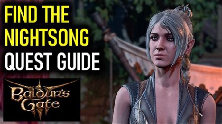 Start the Finding the Nightsong quest by talking to Aradin in Druid Grove (Image via Larian Studio)