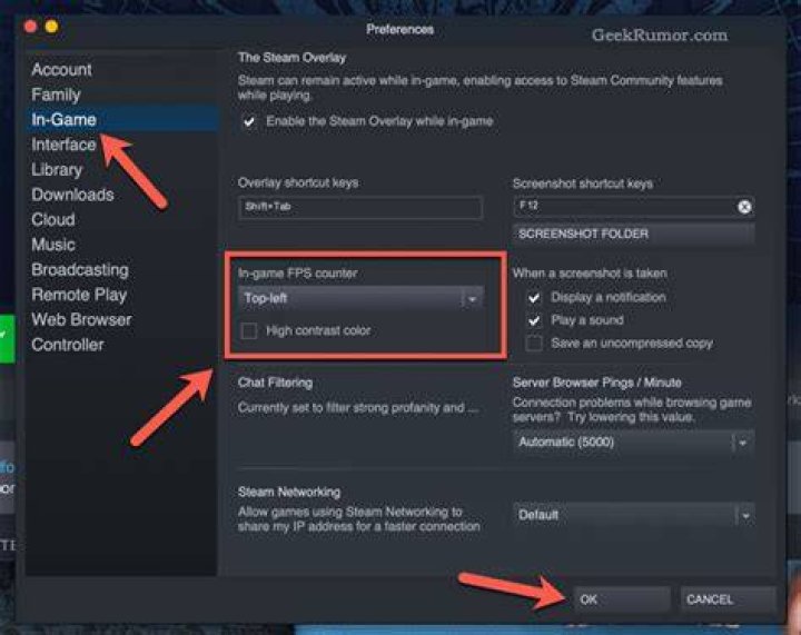 steam in-game activity status