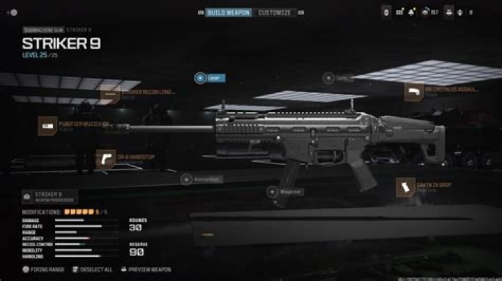 Striker 9 in CoD Warzone