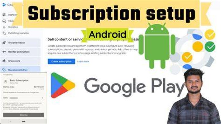 Subscription Android App Home