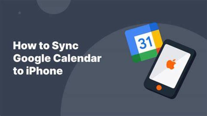 Sync Google Calendar with iPhone