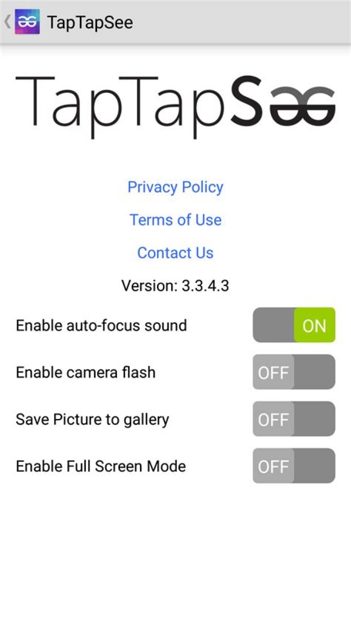 TapTapSee Accessibility App Exploring Environment