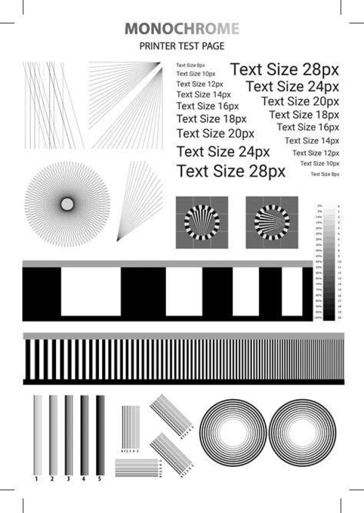 test print page on Chrome OS