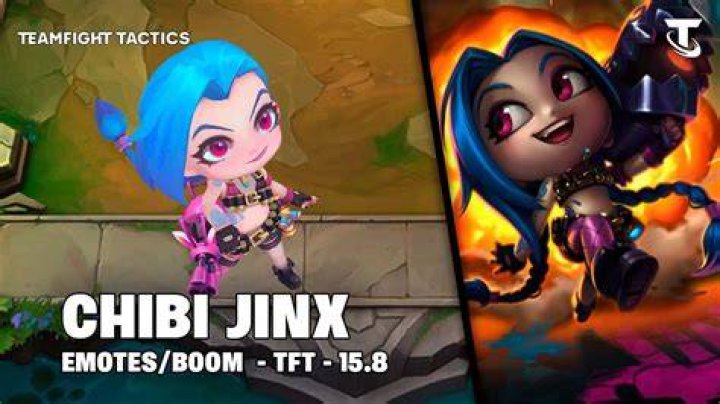 TFT Set 6 Jinx Chibi Champion