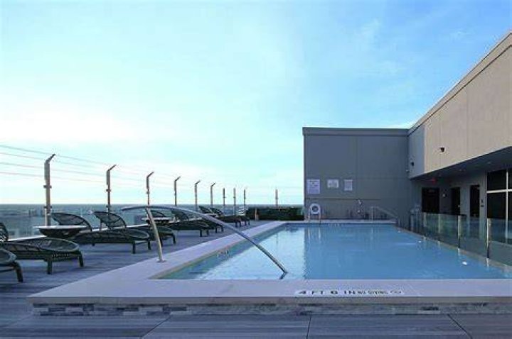 The 13th floor pool deck and lounge area at the Canopy West Palm Beach. To the left is the lounge and Treehouse restaurant, which will feature lighter fare than the first-floor Banter restaurant. Further back to the right is the pool, hot tub and rooftop garden. The 13th floor pool deck and lounge area at the Canopy West Palm Beach. To the left is the lounge and Treehouse restaurant, which will feature lighter fare than the first-floor Banter restaurant. Further back to the right is the pool, hot tub and rooftop garden.