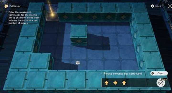 The first Chess Ghost puzzle in Honkai: Star Rail