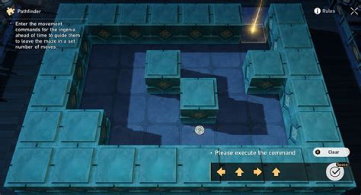 The first tutorial Chest Ghost puzzle in Honkai: Star Rail