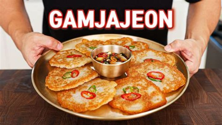The gamja jun appetizer, a potato, zucchini and carrot pancake, at Gaboose Korean restaurant in Lauderhill The gamja jun appetizer, a potato, zucchini and carrot pancake, at Gaboose Korean restaurant in Lauderhill