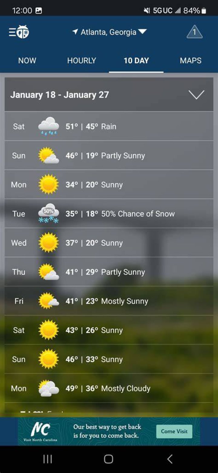 today weather settings