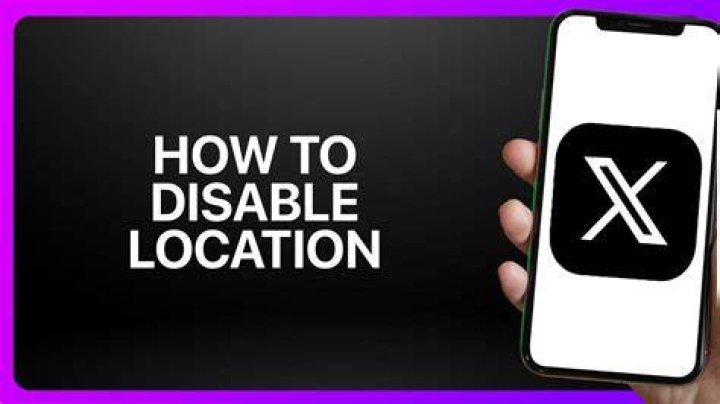 twitter disable location in app