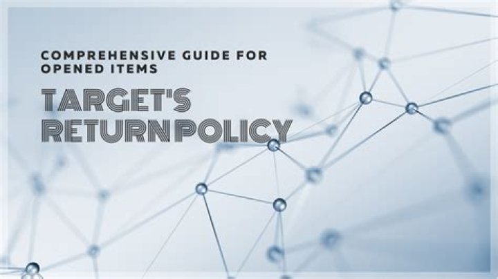 Understanding Target's Return Policy For Open Items