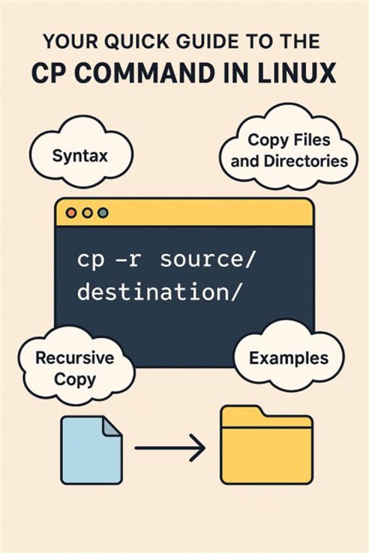 Using Cp Command in Linux Terminal