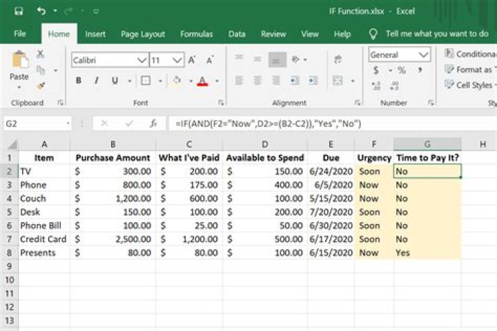 Using IF Function with AND Operator