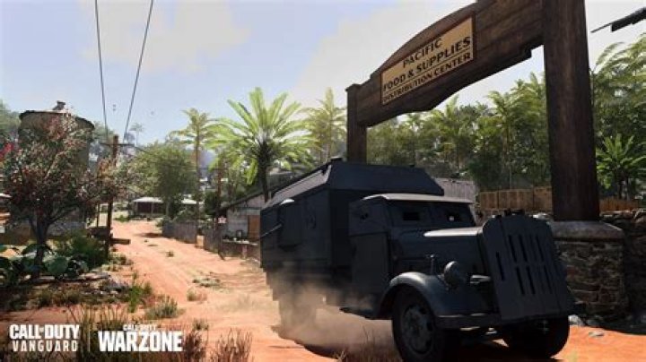 Warzone Armored Convoy