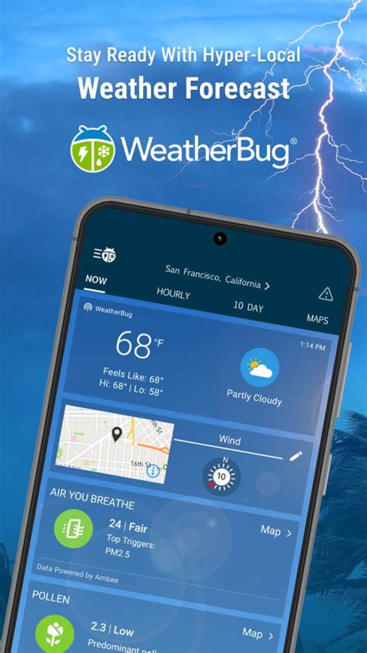 weatherbug forecast
