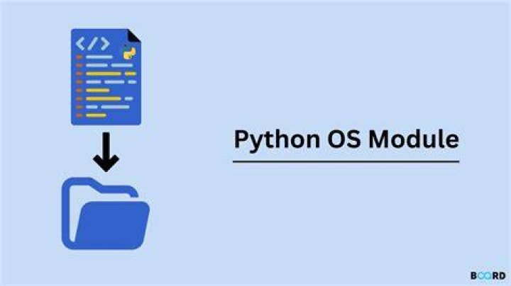What Is Python's OS Module and How Do You Use It?
