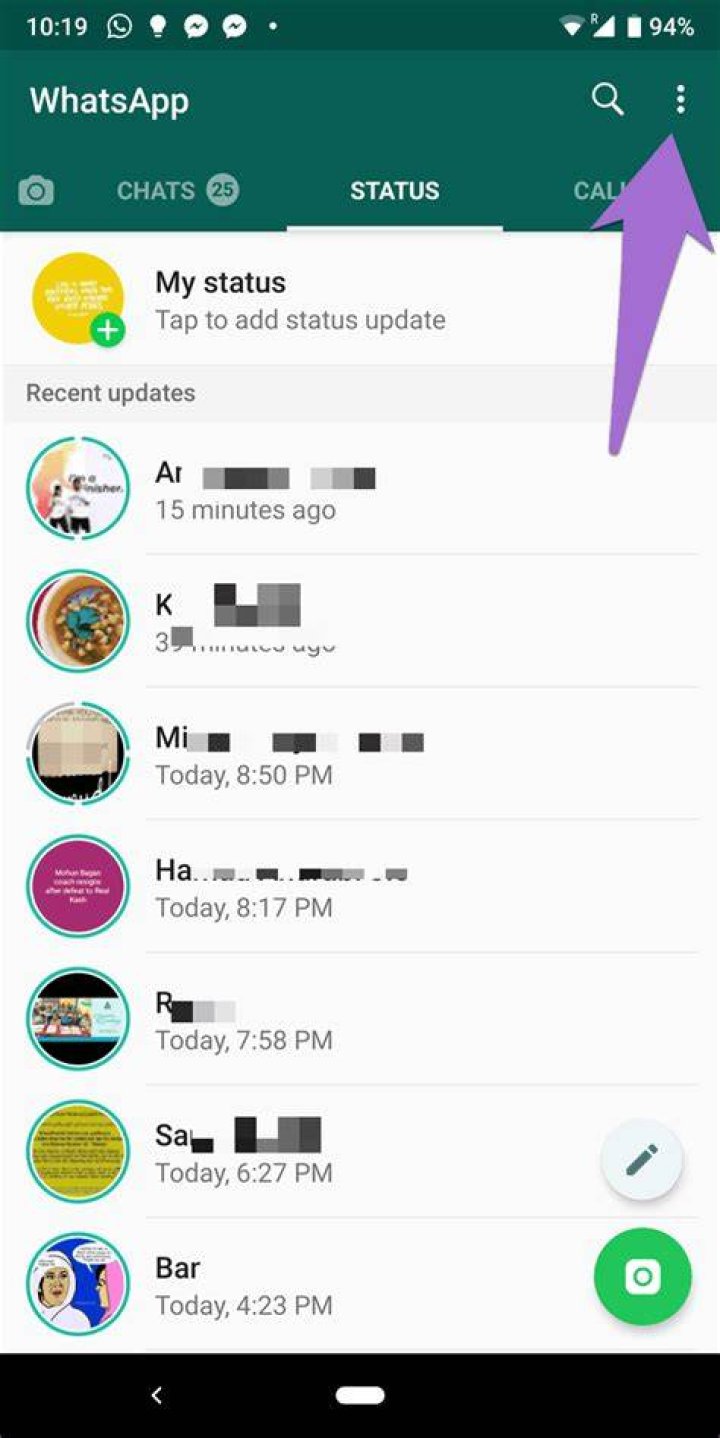 WhatsApp Add Status