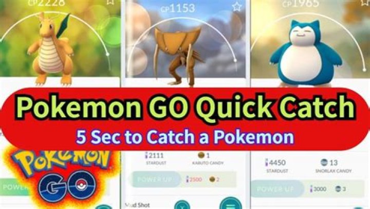 When Catch Pokemon Go CP