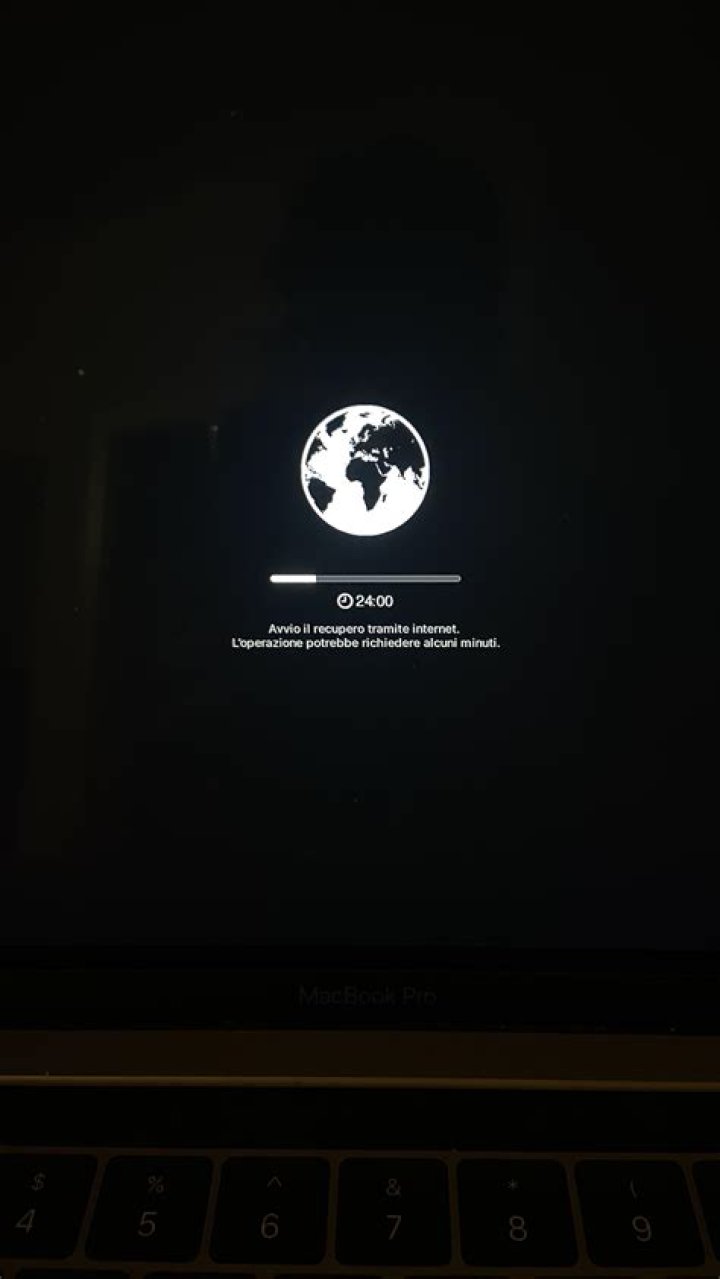 Why is my MacBook Pro stuck at the localhost/:root?