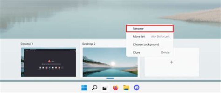 windows 11 virtual desktop rename desktop