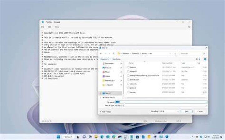 windows hosts file use