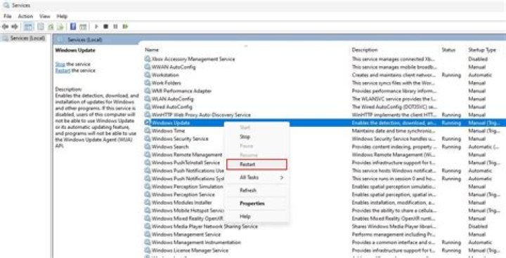 Windows Update Service Preview