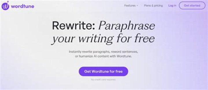 Wordtune paraphrasing tool